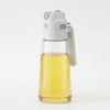 Glass Oil Dispenser Bottle with Flip Cap and Handle 680ml