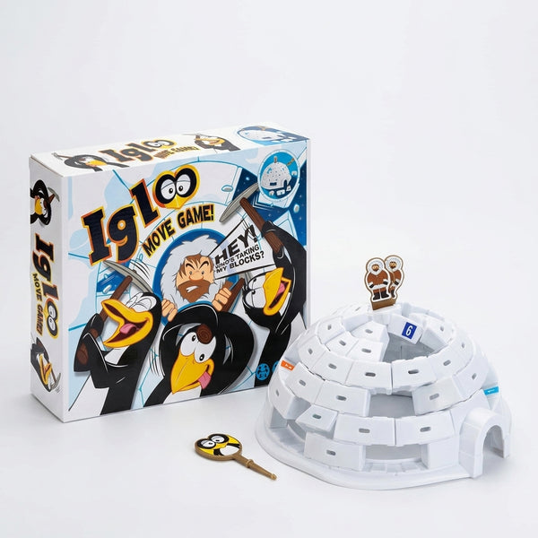 Kids Penguin House Move Balance Toy