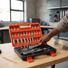 53 Pieces Portable Socket Wrench Set
