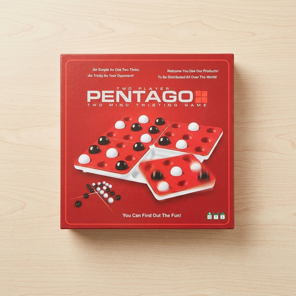 Five in a Row Strategy Board Game for 2 Players