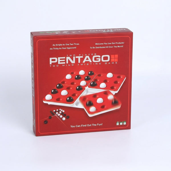 Five in a Row Strategy Board Game for 2 Players
