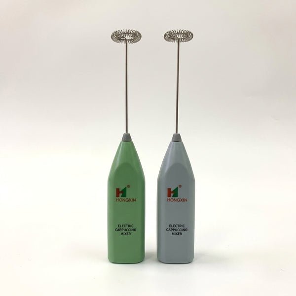 2PCS Electric Egg Beater & Milk Frother Set