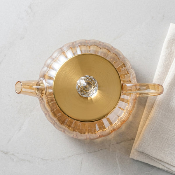 Elegant Large Capacity All-Glass Tea Set