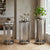 3 Piece Silver Display Stands for Home Living