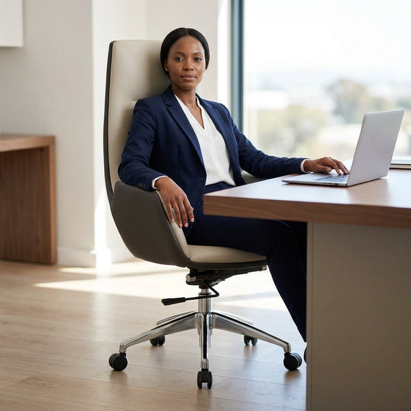 High Back Executive PU Office Chair