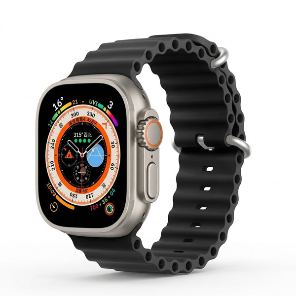 S30 Ultra2 Smart Watch 2.01" HD Big Screen With 7 Straps
