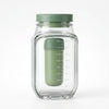 Glass Salad Jar Meal Prep Container with Lid