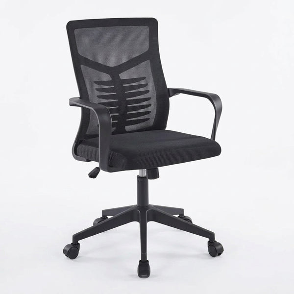 Mesh Office Chair with Lumbar Support and Adjustable Height