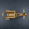 Gold Bicycle Wine Bottle Holder and Display Stand