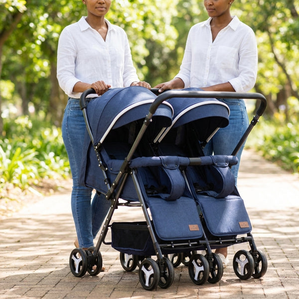 Reversible Double Twin Double Stroller