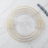 Gold Fruit Set Tray Set for Kitchen Counter
