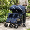 Reversible Double Twin Double Stroller