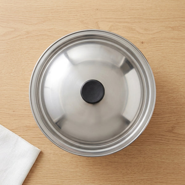 High-Quality Stainless Steel Soup Basin with Lid