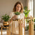 3 Piece Gold Display Stands for Home Living