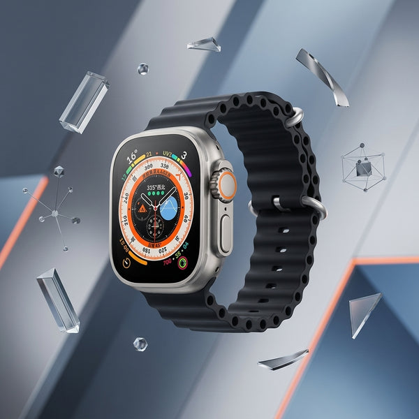 S30 Ultra2 Smart Watch 2.01" HD Big Screen With 7 Straps