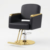 Hydraulic Luxury Salon Chair - Comfort & Style for Salons