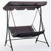 Swinging Hammock Garden Lounger with Roof
