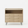 Modern 6 Drawer Wooden Storage Cabinet