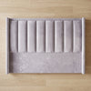 Modern Velvet Wingback Headboard with Bold Design