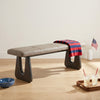 Modern Matte Solid Wood Bench