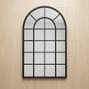 Decorative Metal Arched Wall Mirror