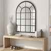 Decorative Metal Arched Wall Mirror