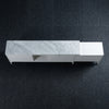 Stylish Modern Marble-Top TV Stand for a Chic Living Room