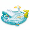 Crocodile Play Center Inflatable Spray Slide