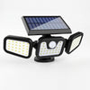 High Brightness 74 LED Solar Wall Light
