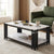 Modern Rectangular Glass Coffee Table