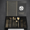 Gold Polished Stainless Steel Cutlery Set