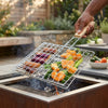 Small Stainless Steel Barbecue Grilling Basket