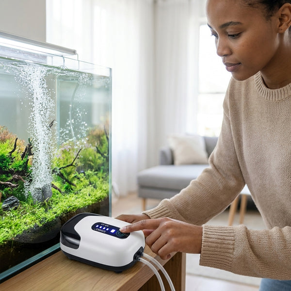 Portable Aquarium Oxygen Pump for Healthy Fish Care