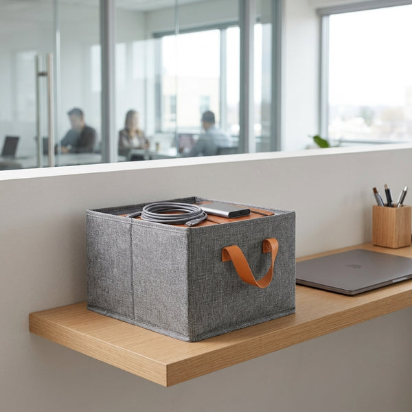 Collapsible Fabric Storage Basket