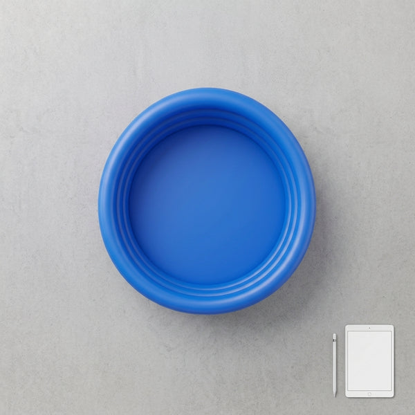Crystal Blue Inflatable Kids Pool