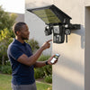 Integrated Solar Street Light with Built-In Security Camera