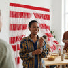 Romantic Heart Party Curtain for Events