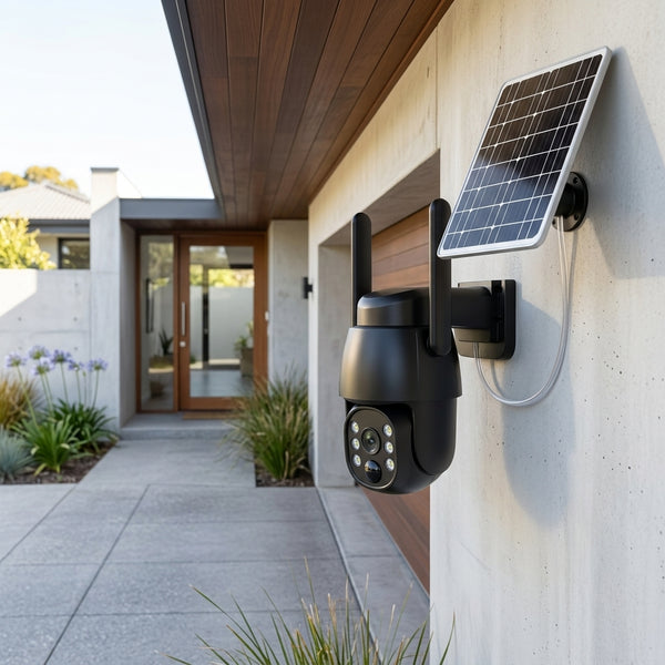 5MP Solar-Powered Wireless Security Camera – 4G Outdoor PTZ