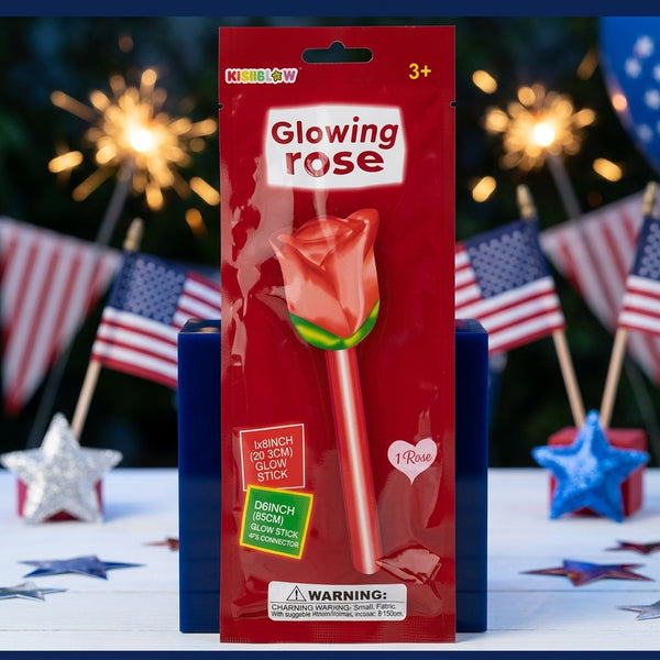 Luminous Rose Glow Wand for Gifts