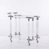 Elegant Accent Dining Cart for Serving