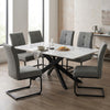 7 Pieces Artistic Dining Room Set