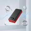 40000mAh High Capacity Triple Input 4 USB Power Bank