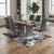 Dark Theme Dining Room Set for Gatherings