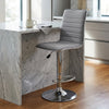 Arm-Less High Back Bar Stool (Space-Saving)