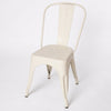 Modern Iron Dining Chair for Apartment Villa Garden Use