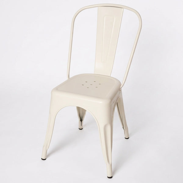 Modern Iron Dining Chair for Apartment Villa Garden Use