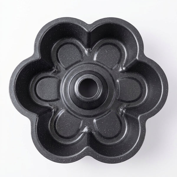 25cm Carbon Steel Flower Pattern Non-stick Cake Pan