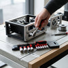 12 Piece Ratchet Socket Set 1/4