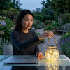 Solar Crystal Crack Ball Glass Night Light