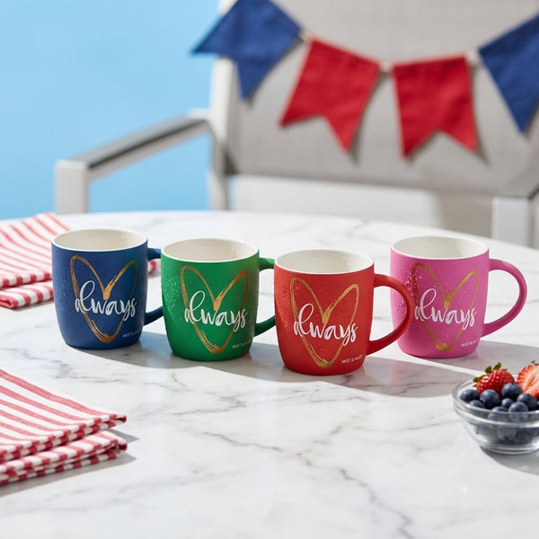 Romantic Ceramic Couple Mugs 300ml